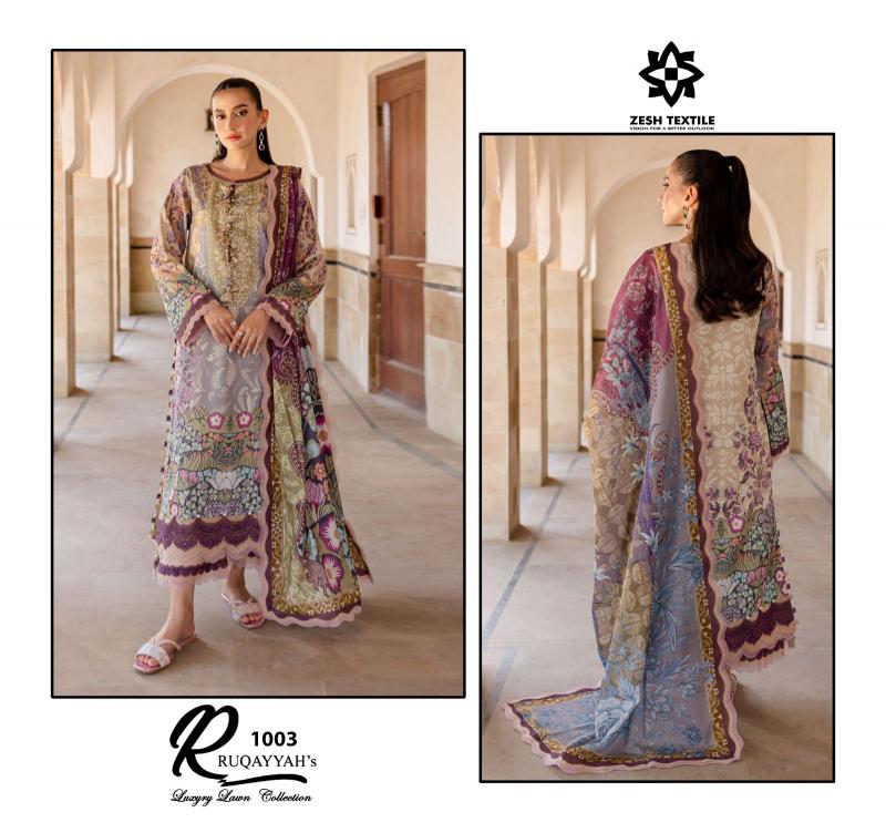 Zesh Ruoayyah’s Vol-01 – Karachi Dress Material - Wholesale Catalog