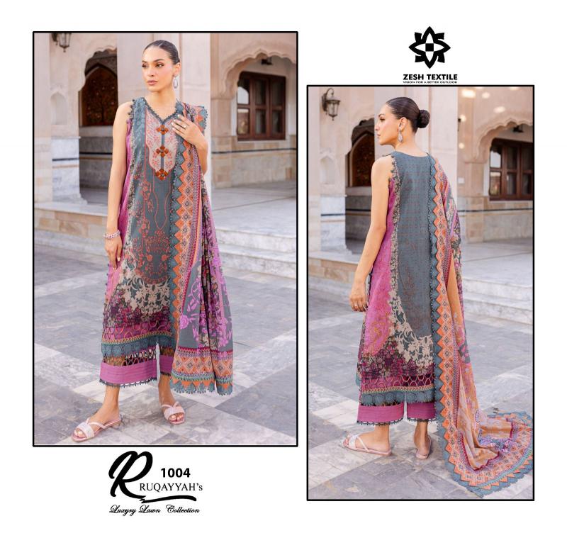 Zesh Ruoayyah’s Vol-01 – Karachi Dress Material - Wholesale Catalog