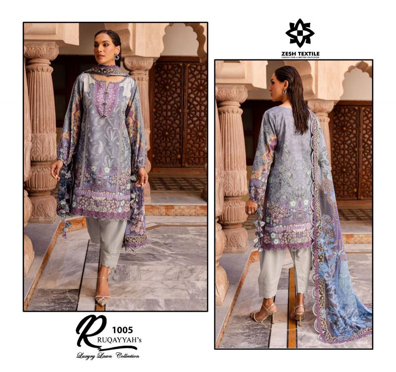 Zesh Ruoayyah’s Vol-01 – Karachi Dress Material - Wholesale Catalog