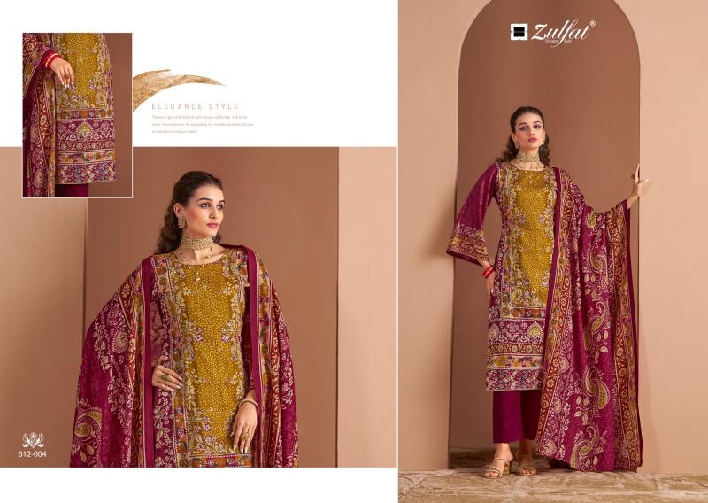 Zulfat Raabta Vol 3 cotton dress materials wholesale