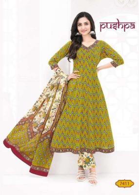 Aarvi Pushpa Vol-1 – Anarkali Style Kurti Pant With Dupatta - Wholesale Catalog