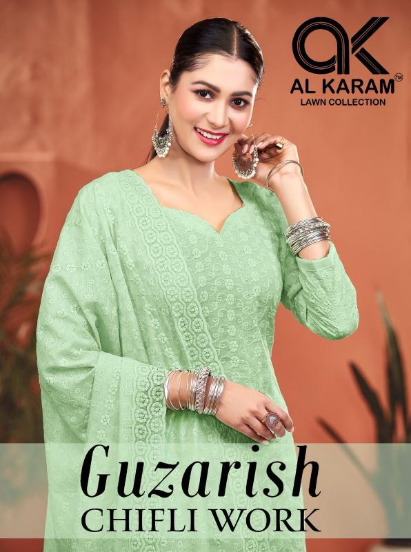 Alkaram Guzarish Vol-01 - Karachi Dress Material  - Wholesale Catalog