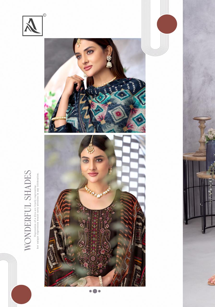 Alok Dhoom Patiyala Catalog dress materials wholesale banarsi with pr