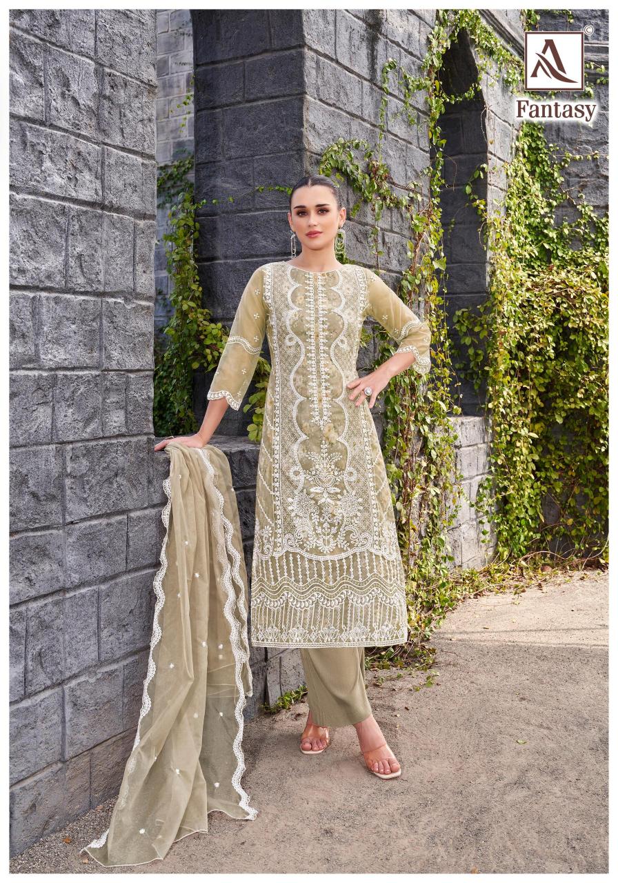 Alok Fanatsy Catalog nitya dress material by wholesale