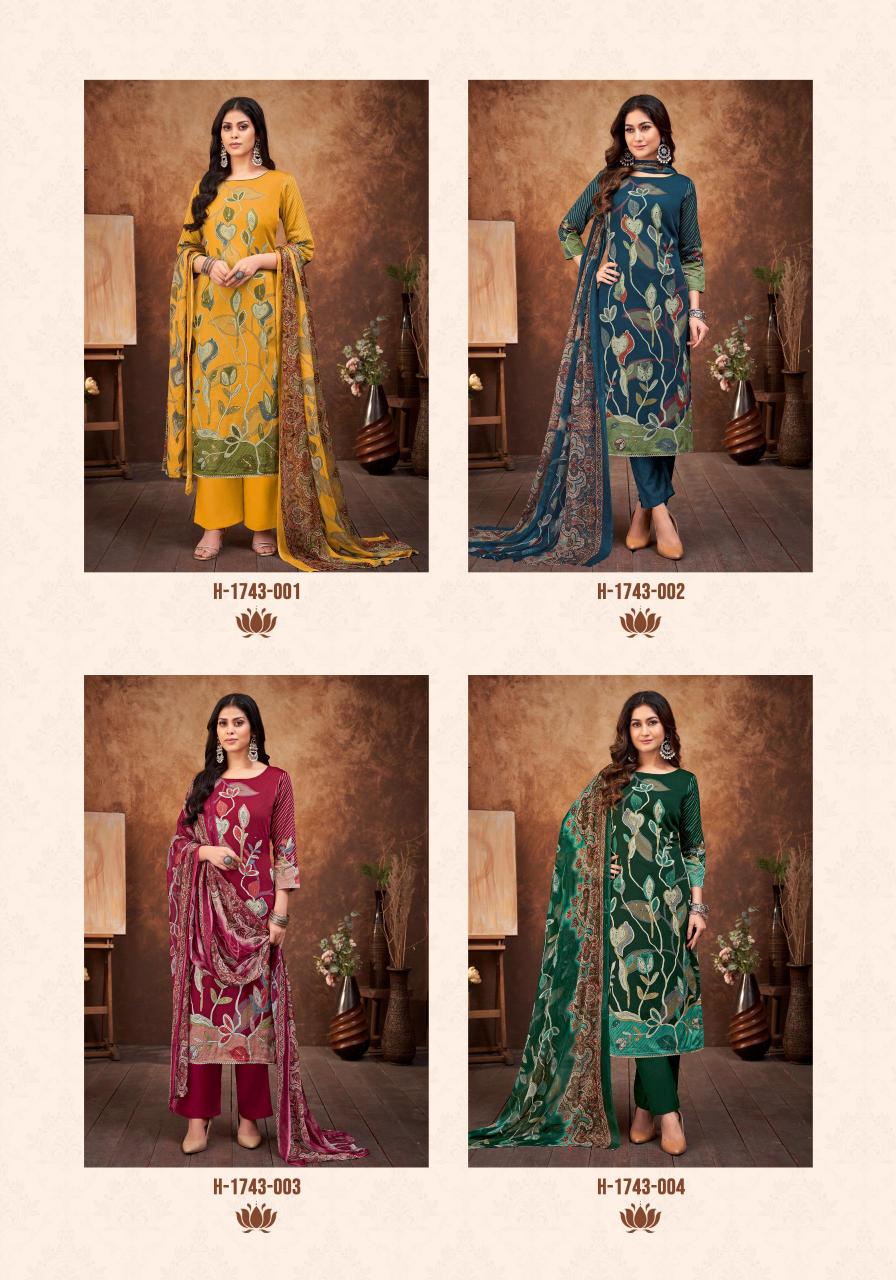 Alok Ghoomer Catalog wholesale dress material dealers in surat