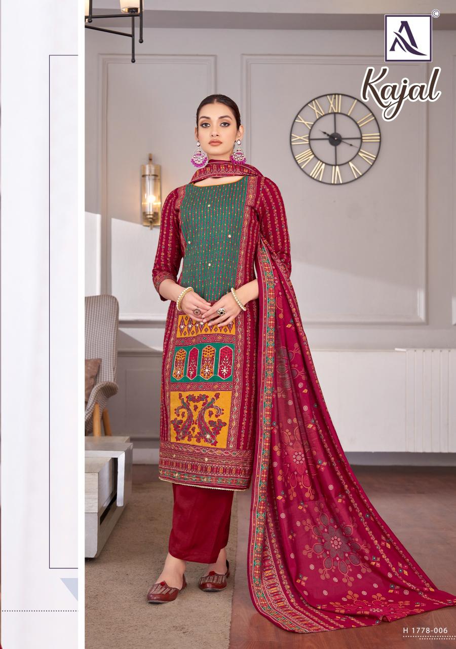 Alok Kajal Catalog wholesale suppliers of dress materials