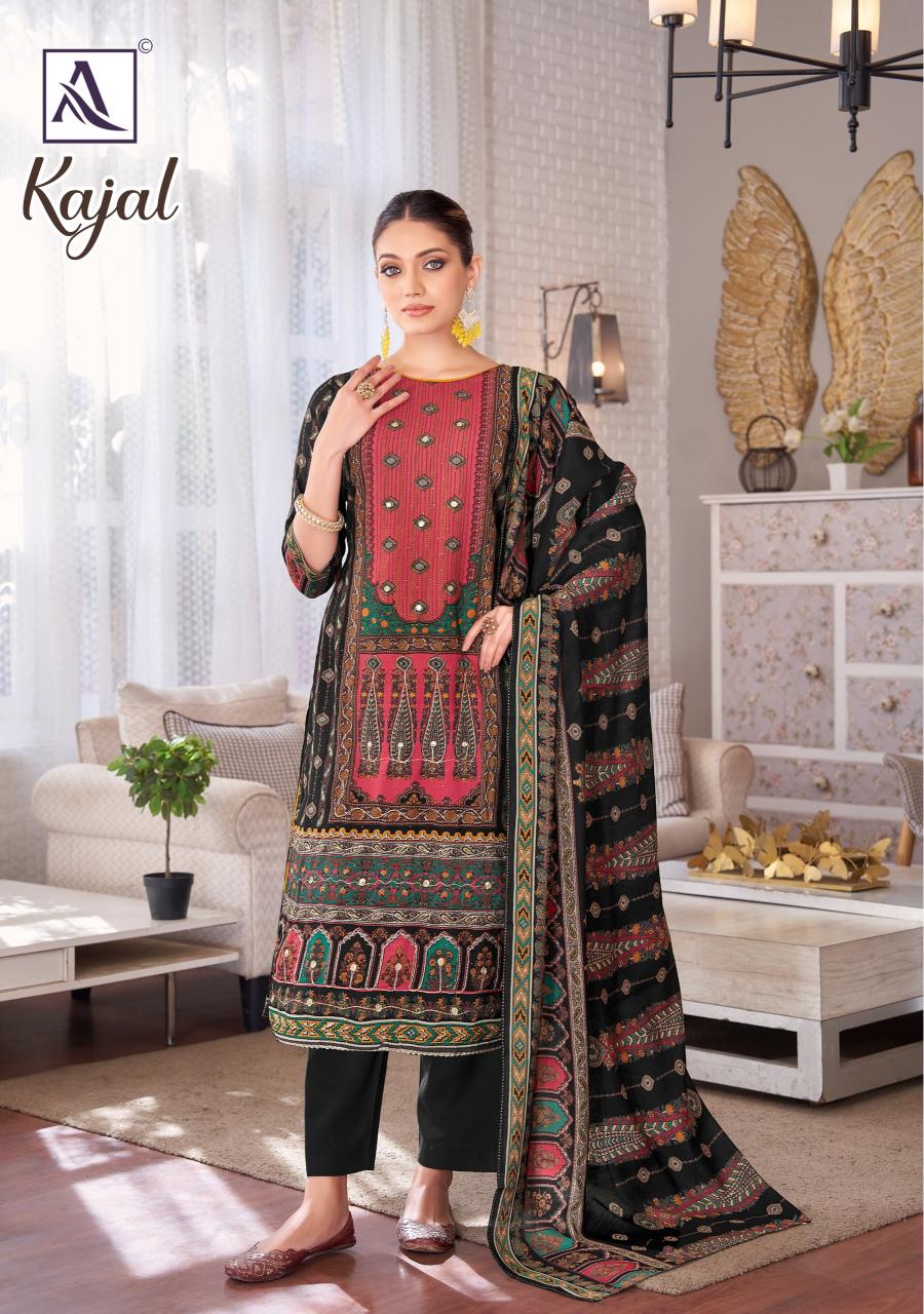 Alok Kajal Catalog wholesale suppliers of dress materials