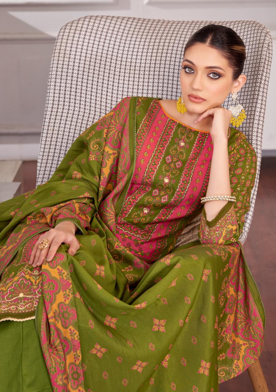 Alok Kajal Catalog wholesale suppliers of dress materials