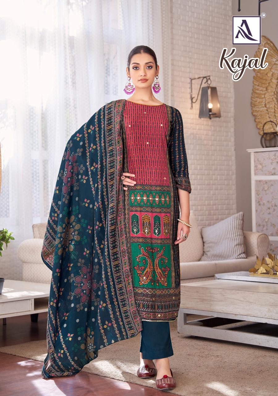 Alok Kajal Catalog wholesale suppliers of dress materials