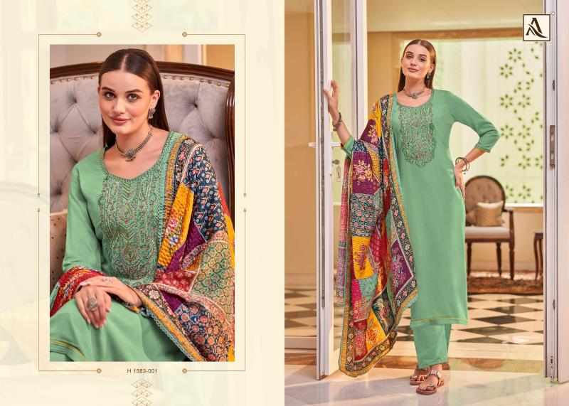 Alok Saundarya Vol 2 Catalog ladies dress material wholesale price