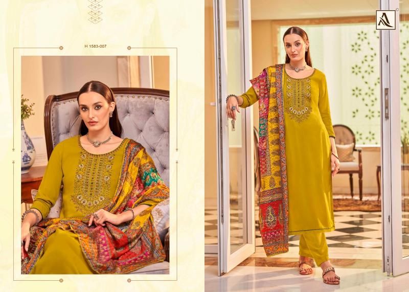 Alok Saundarya Vol 2 Catalog ladies dress material wholesale price