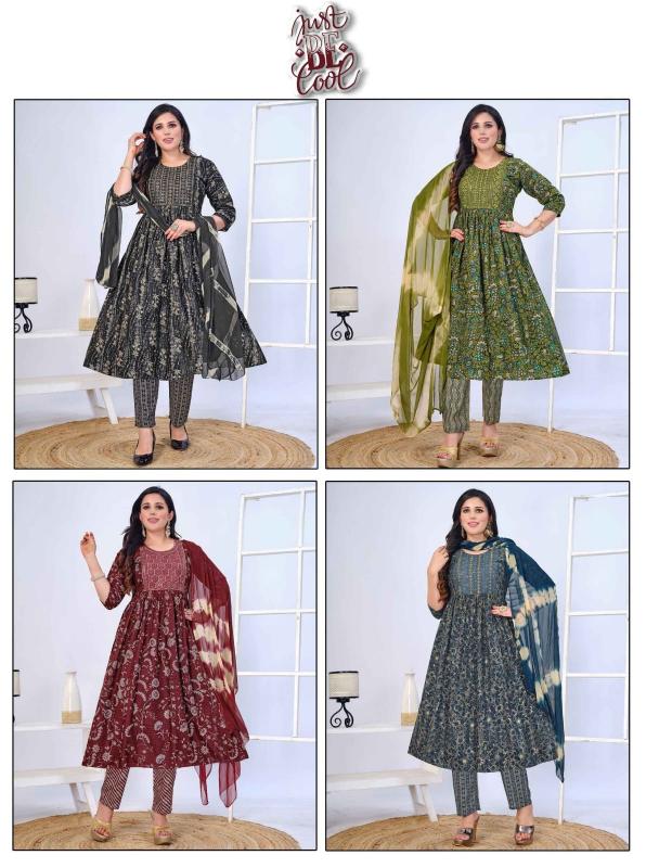 Beauty Queen Just Be Cool Catalog kurta set with dupatta under ₹1000