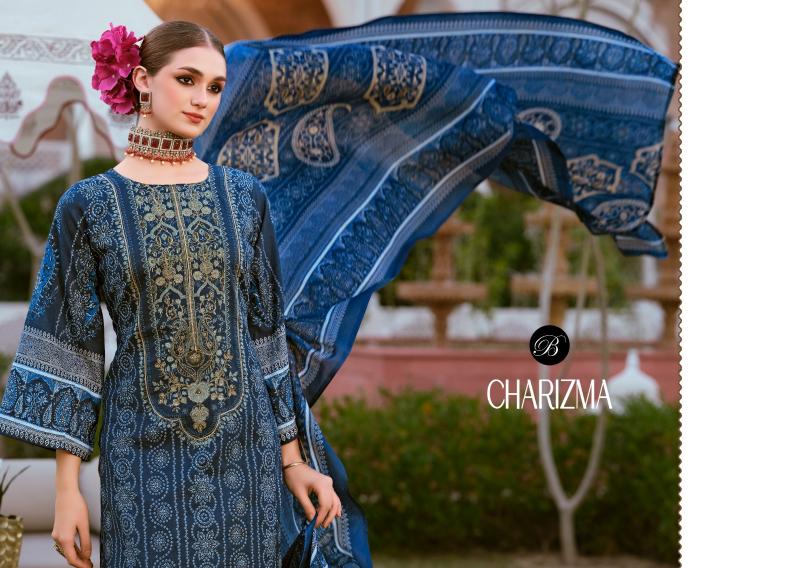 BelliZa Charizma Catalog wholesale synthetic dress materials manufacturers