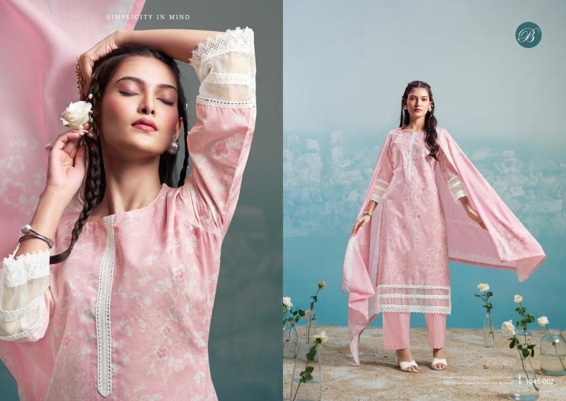 Belliza Flamingo Catalog indian dress materials wholesaler