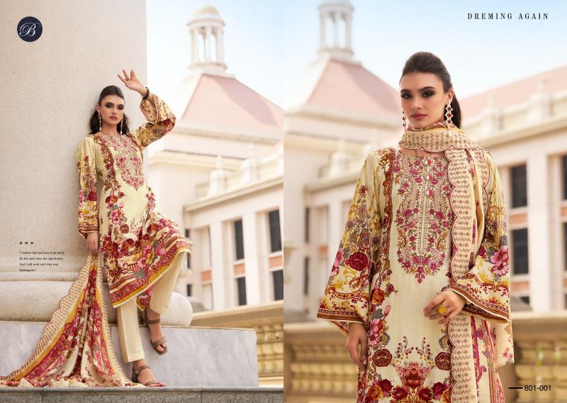 Belliza Guzarish Vol 18 Catalog printed cotton dress material wholesale