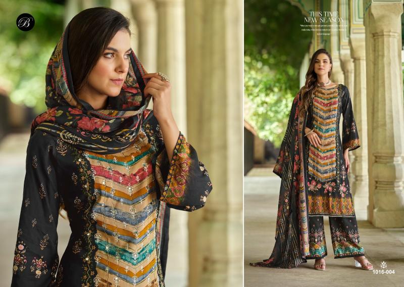 BelliZa Shaheen Vol 2 Catalog chanderi dress material wholesale in mumbai