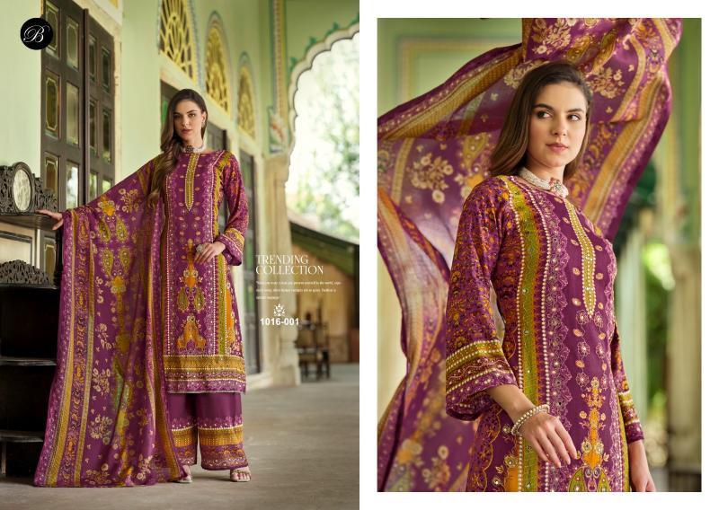 BelliZa Shaheen Vol 2 Catalog chanderi dress material wholesale in mumbai