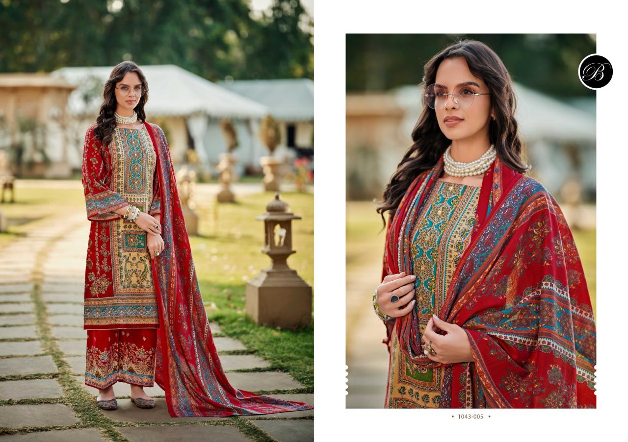 BelliZa Shaheen Vol 3 Catalog mbl dress material wholesale