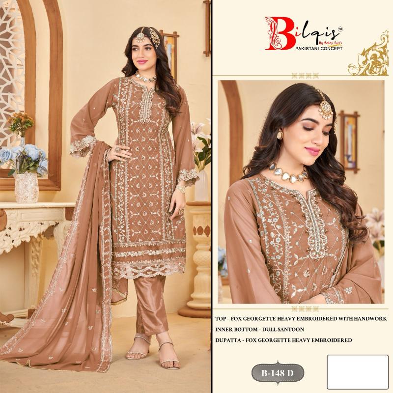 Bilqis B 146 A To D catalog pakistani suits in chennai