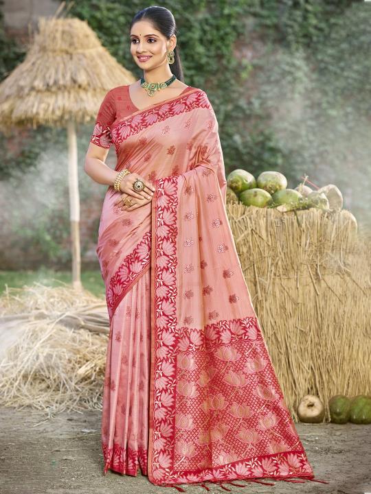 Bunawat Srileela Silk Catalog hot model india saree 