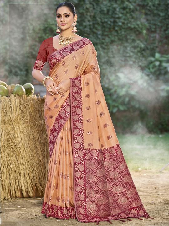 Bunawat Srileela Silk Catalog hot model india saree 