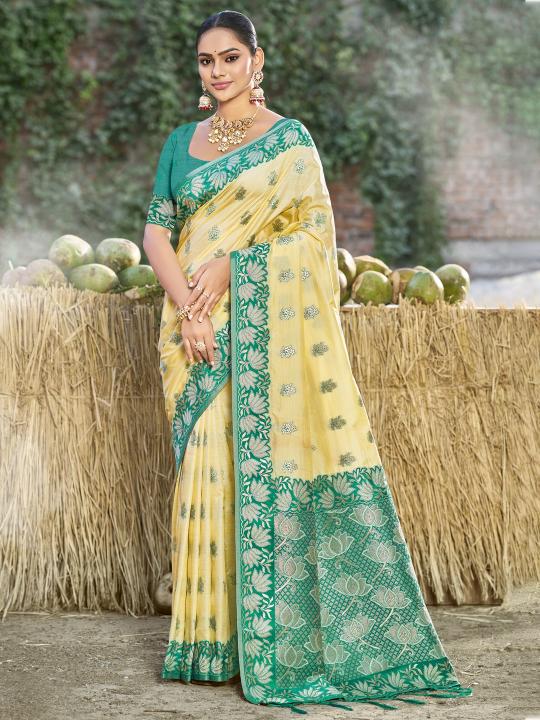 Bunawat Srileela Silk Catalog hot model india saree 