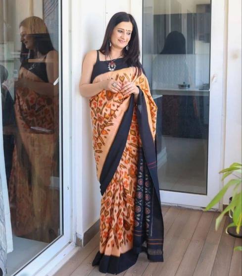 Dazira cotton printed saree manufacturer india