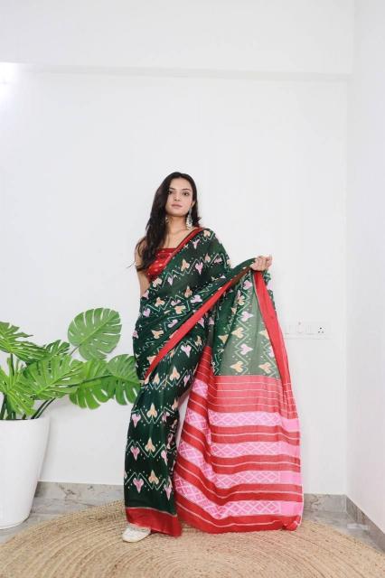 Dazira Jiya Catalog mul cotton plain saree online india