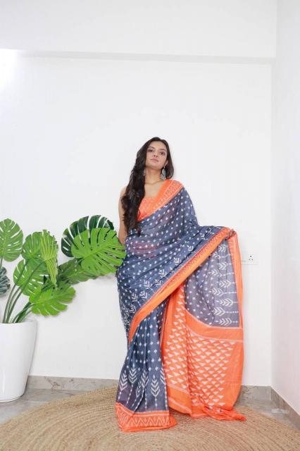 Dazira Jiya Catalog mul cotton plain saree online india