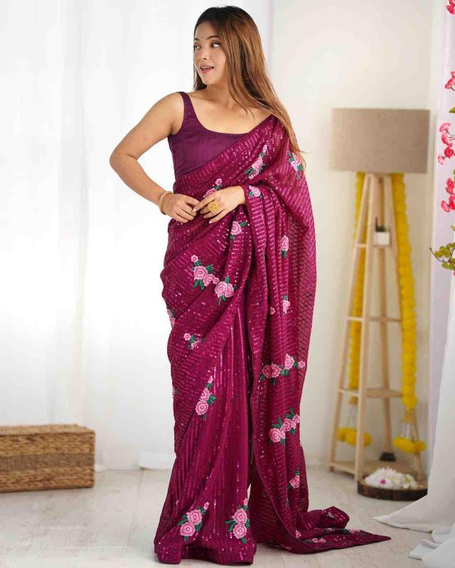 Dazira Kc 757 Catalog ajrakh silk saree online india