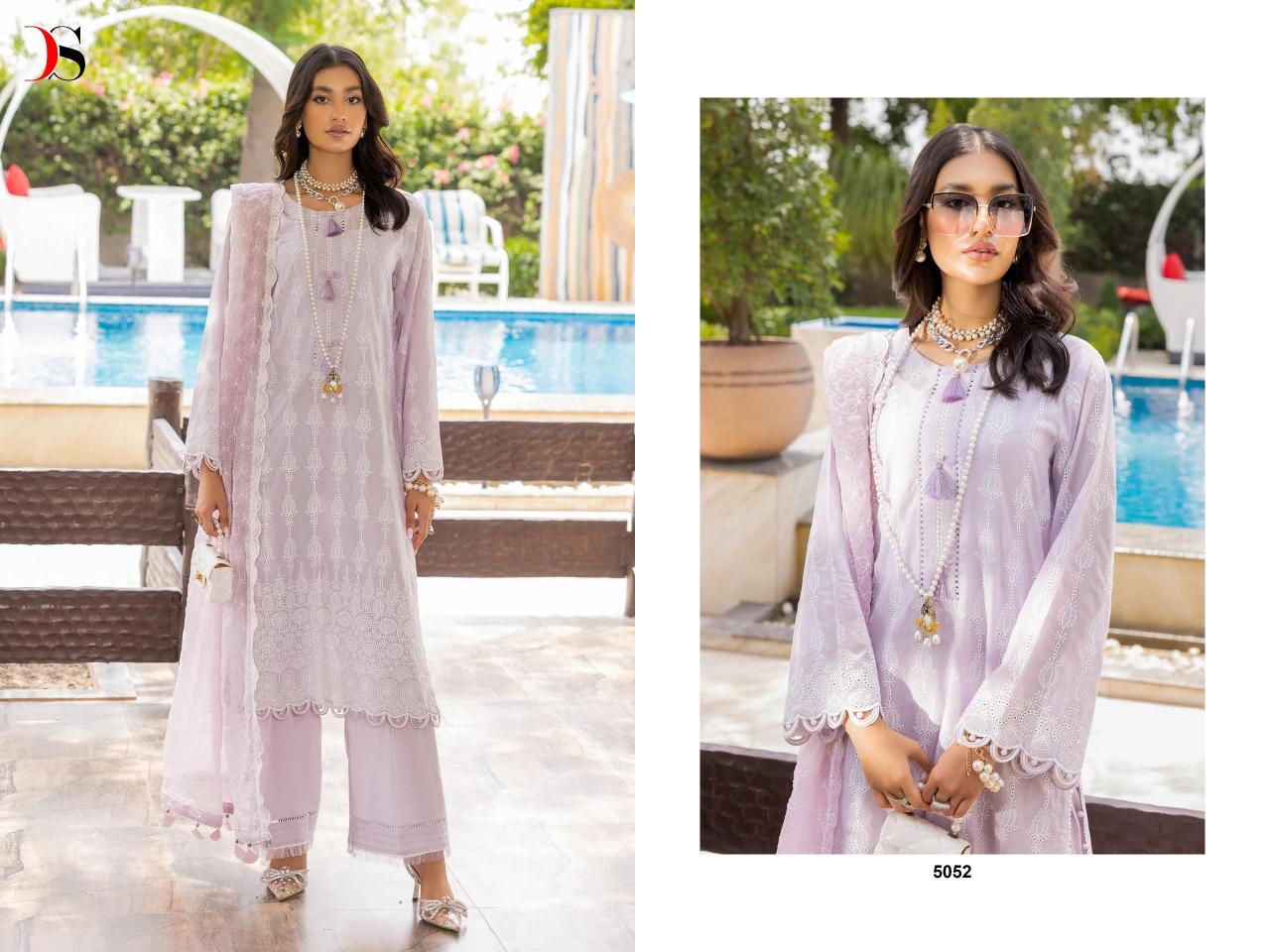 Deepsy Adan Libas Inlays 24 Vol 2 Catalog pakistani designer pant plazo suits