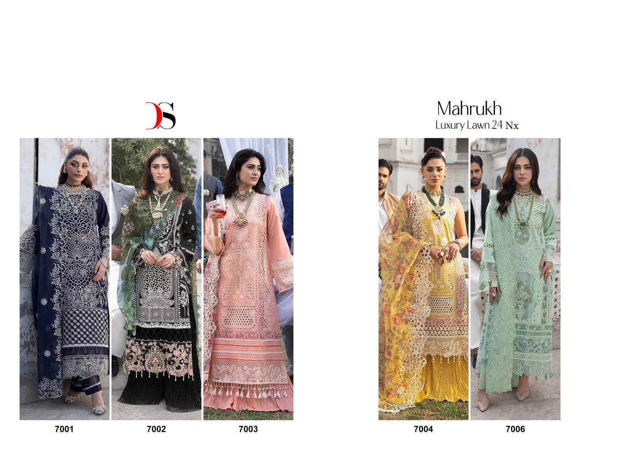 Deepsy Mahrukh Luxury Lawn Vol 24 Nx Catalog modern designer pakistani suits