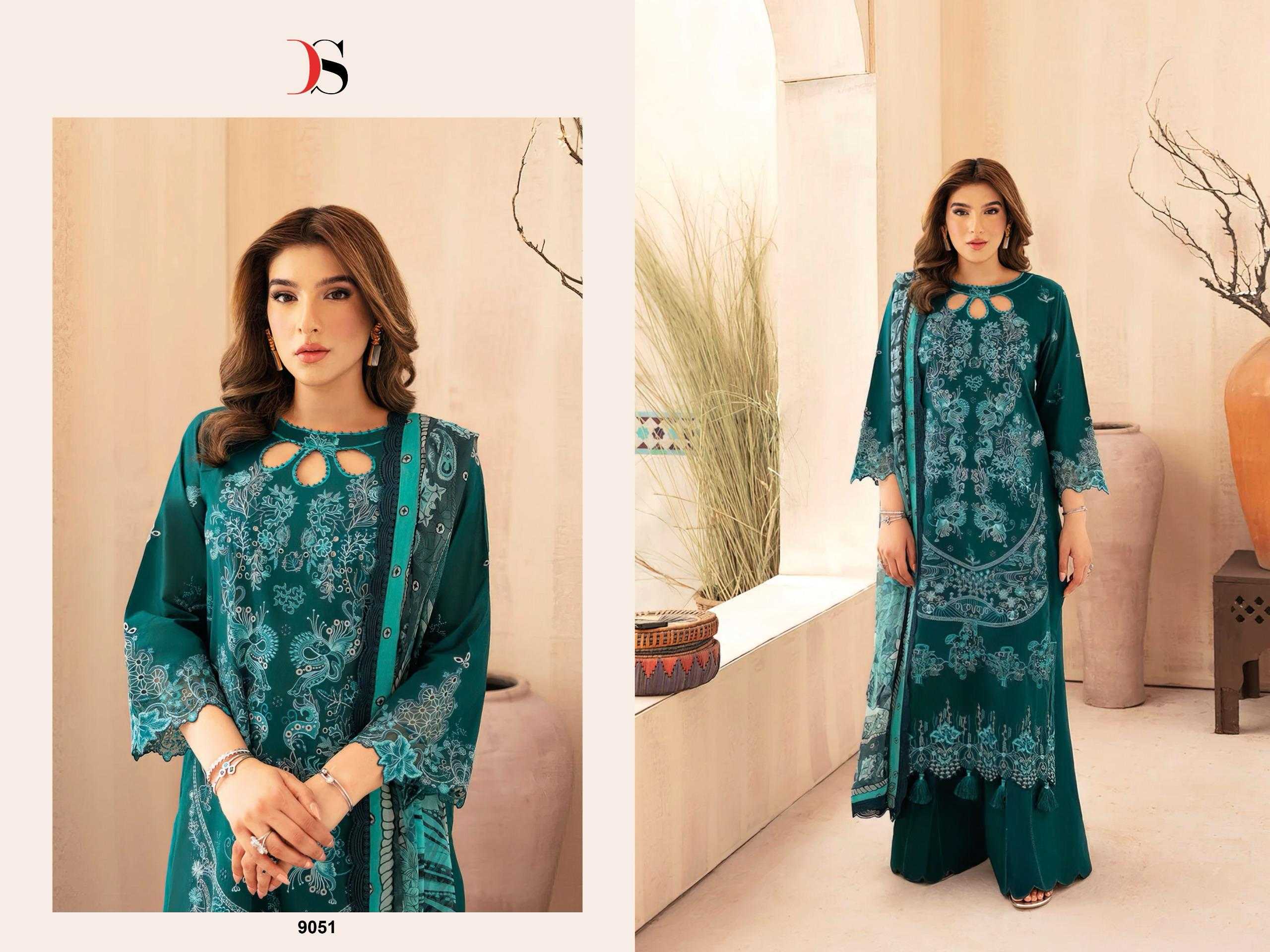 Deepsy Ramsha Luxury Lawn Catalog Cotton Dupatta ladies pakistani designer suits