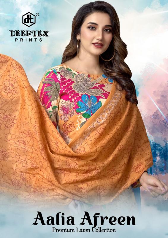 Deeptex Aalia Afreen Vol-01 – Karachi Dress Material - Wholesale Catalog