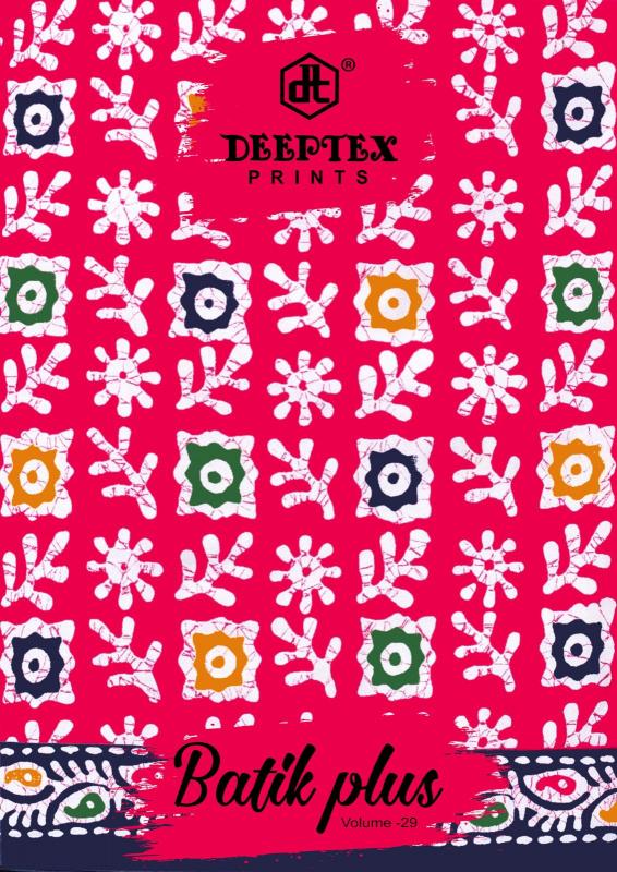 Deeptex Batik Plus Vol-29 – Dress Material - Wholesale Catalog