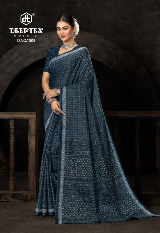 Deeptex Prime Time Vol-15 – Cotton Sarees - Wholesale Catalog