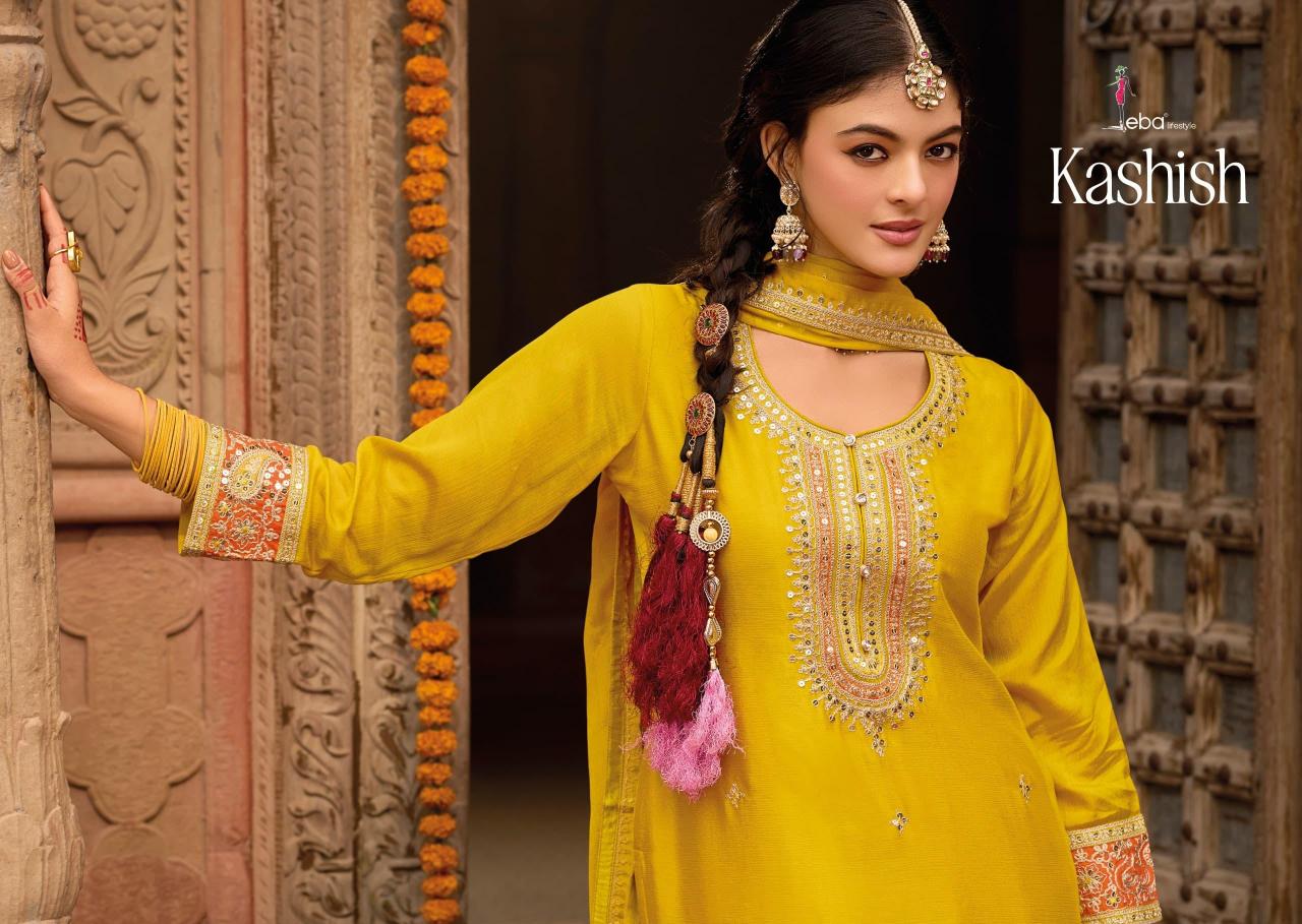 Eba Kashish Catalog latest pakistani plazo suits