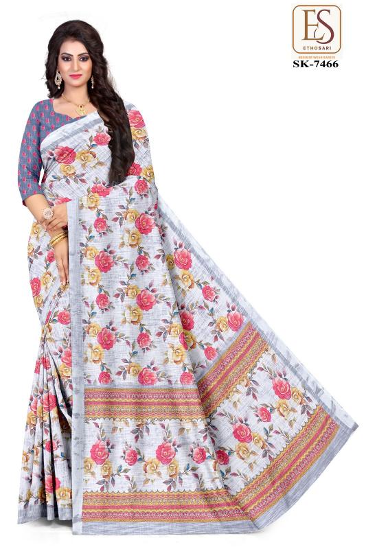 Ethosari SKP 003 Catalog fab india cotton saree