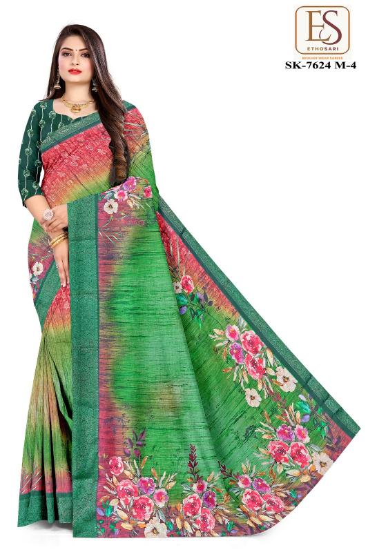 Ethosari SKP 003 Catalog fab india cotton saree