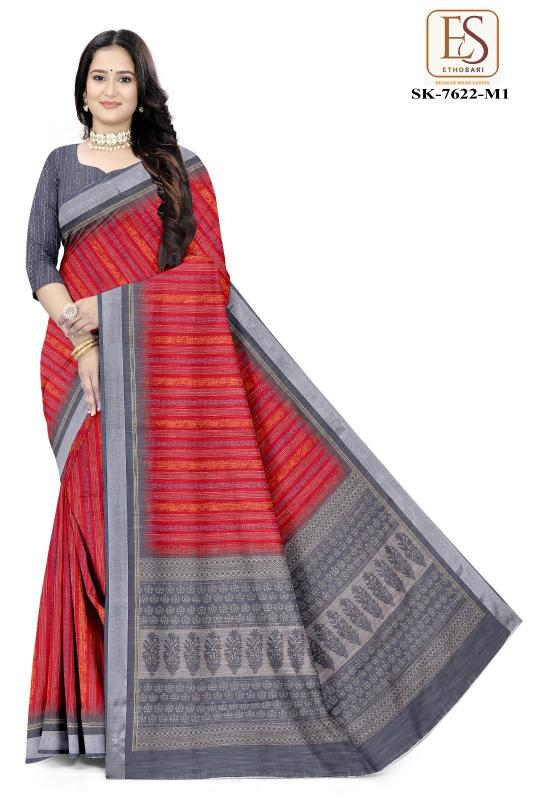 Ethosari SKP 003 Catalog fab india cotton saree