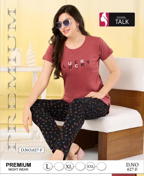 Fashion Talk VOL.PC 627 Catalog night suit manufacturers in ahmedabad