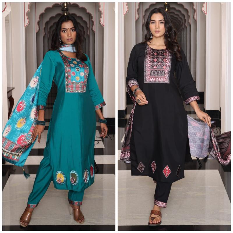 Felocity Saira Catalog pant set kurti