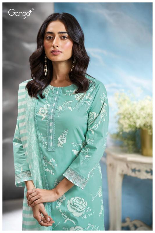 Ganga Aashini 3201 Catalog iris pakistani suits