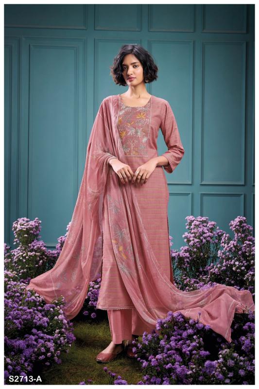 Ganga Gisma 2713 Catalog wholesale dealers of salwar kameez in ahmedabad