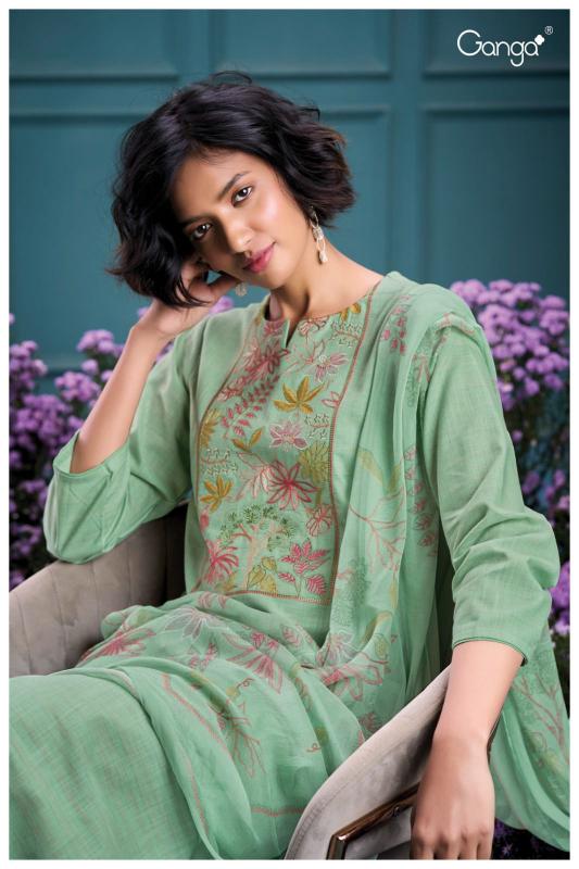 Ganga Gisma 2713 Catalog wholesale dealers of salwar kameez in ahmedabad