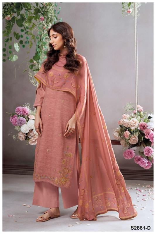 Ganga Sera 2861 catalog wholesale salwar kameez