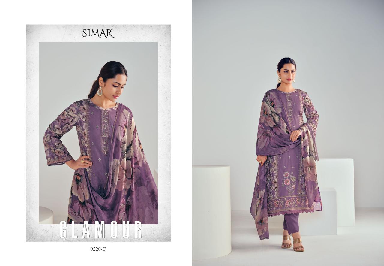 Glossy Simar Aiza Catalog cotton salwar kameez