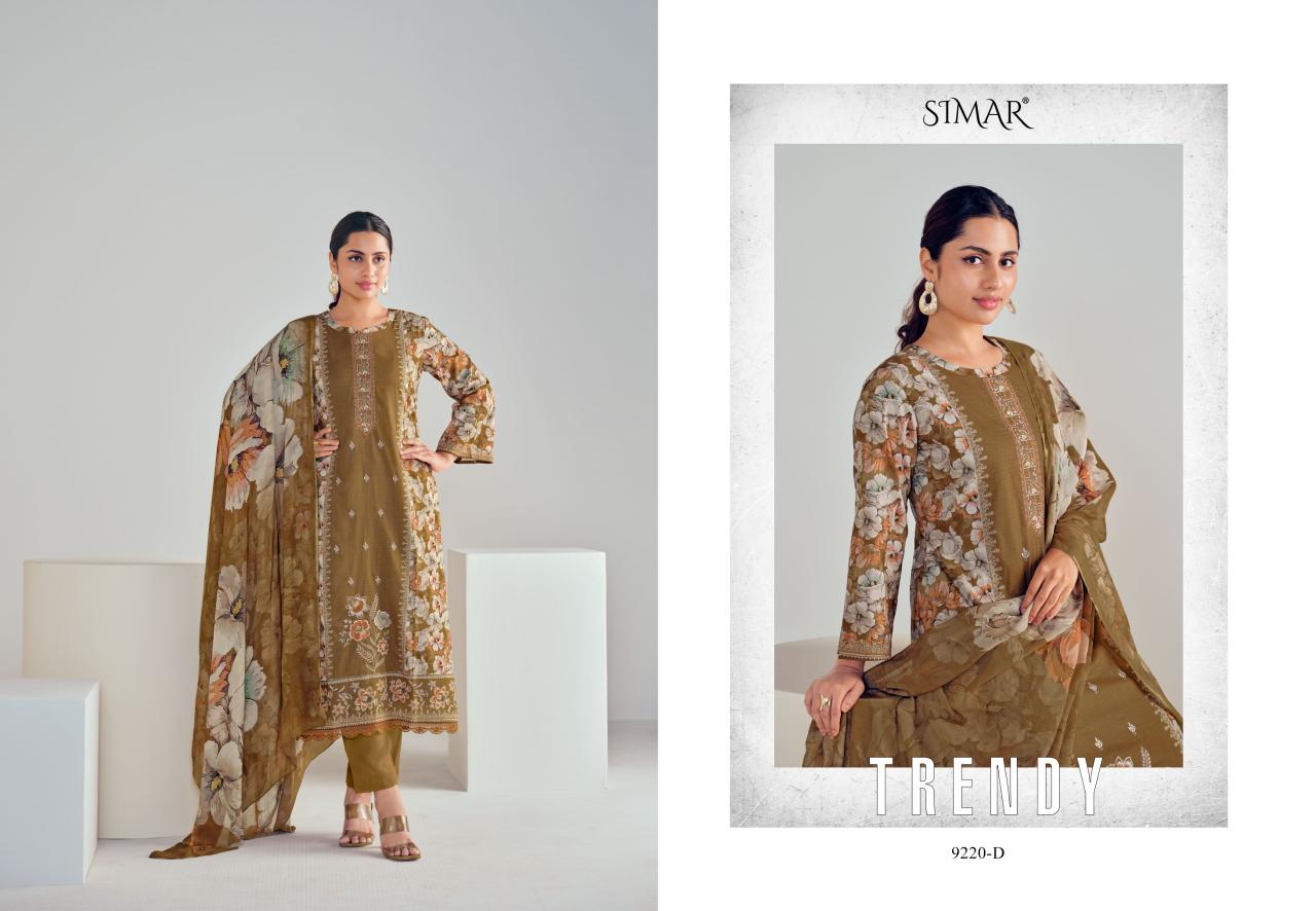 Glossy Simar Aiza Catalog cotton salwar kameez