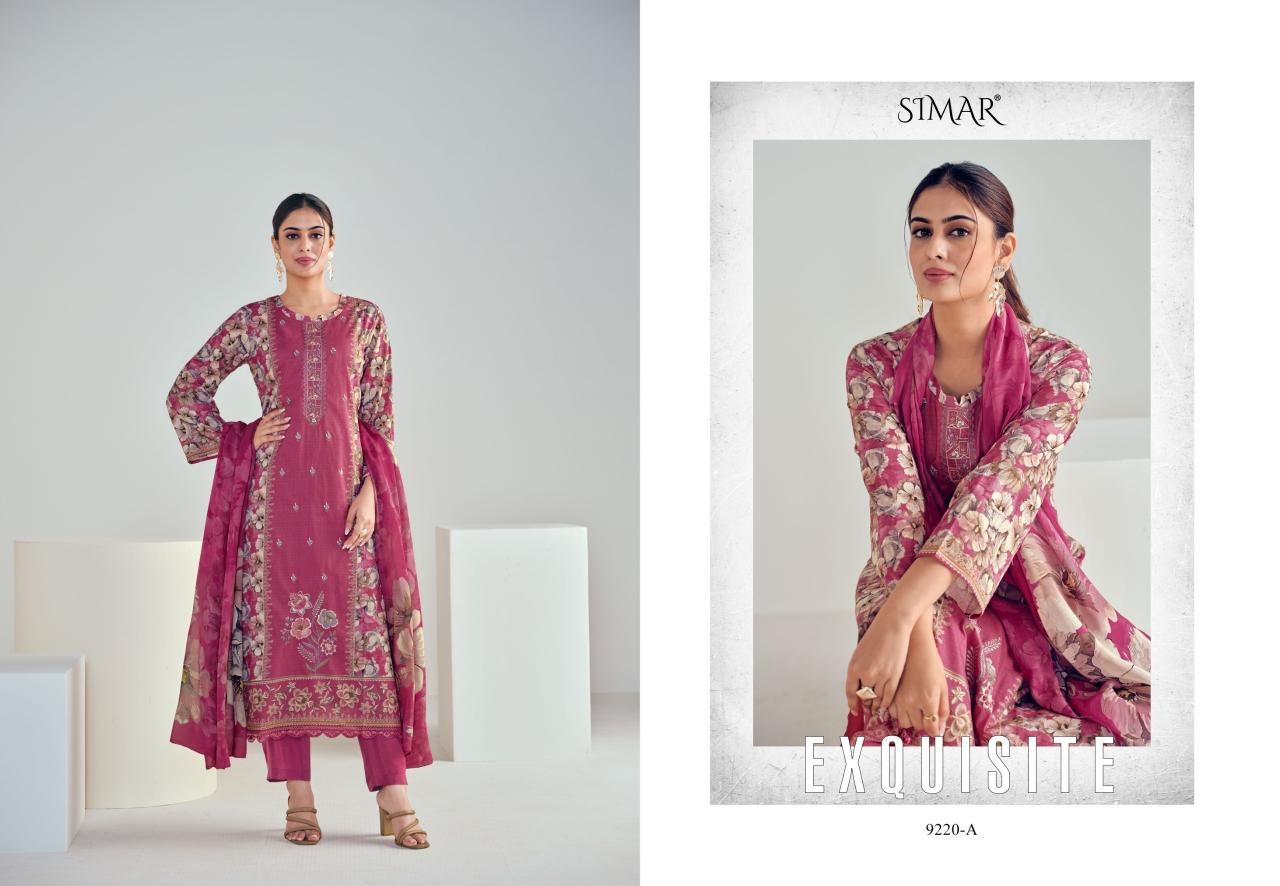 Glossy Simar Aiza Catalog cotton salwar kameez