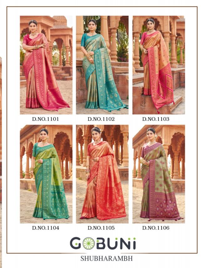 Gobuni Shubharambh Catalog beautiful sarees online india